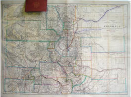 The Most Complete Colorado Topographical Map of the Period.