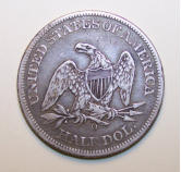 1861-O Half.