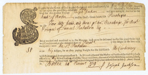 One of America’s Earliest Printed Business Documents. image