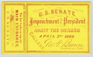 Ticket to the Impeachment. image