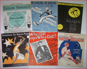 The Sounds of Music - A Family’s Collection of Vintage Sheet Music. image