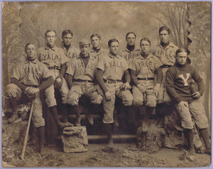 Stars of the Yale Baseball Diamond – 1899 – believed with Coach Walter Camp, Founder of Modern Football! image